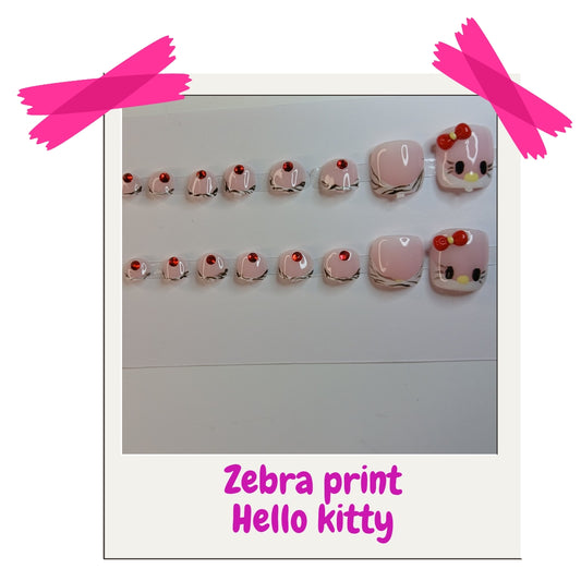 Zebra Hello Kitty